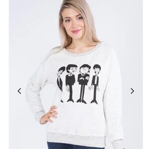 SM Wardrobe Sweatshirt
Crewneck the Beatles Graphic Cartoon Kawaii Size large